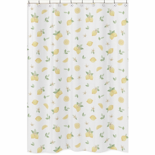 Lemon Collection Shower Curtain