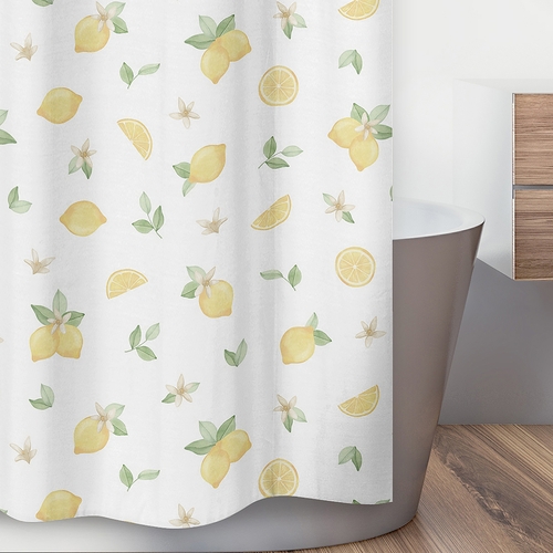 Lemon Collection Shower Curtain - alt image 2