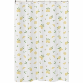 Lemon Collection Shower Curtain