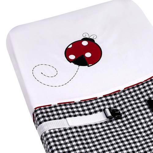 Little Ladybug Changing Pad Cover - alt image 3