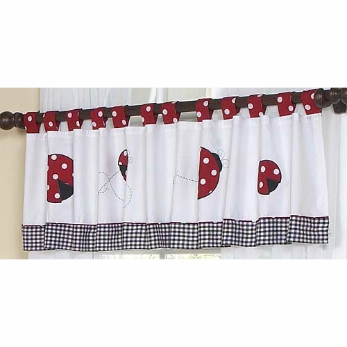 Little Ladybug Window Valance