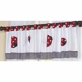 Little Ladybug Window Valance