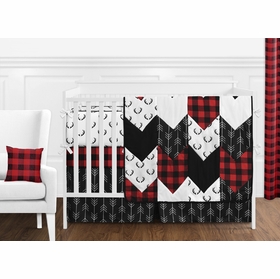 Lumberjack 9 Piece Crib Bedding Collection