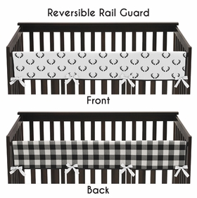 Lumberjack Black and White Collection Long Rail Guard Cover