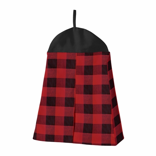 Lumberjack Check Collection 5 Piece Bumperless Crib Bedding - alt image 5
