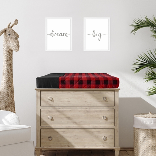 Lumberjack Collection Changing Pad Cover - alt image 1