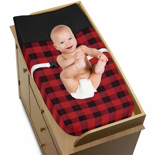 Lumberjack Collection Changing Pad Cover - alt image 2