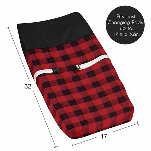 Lumberjack Collection Changing Pad Cover - alt image 4