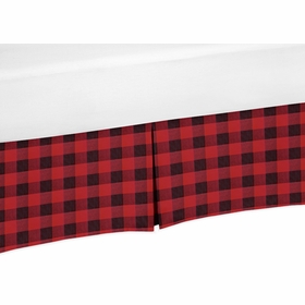 Lumberjack Collection Crib Bed Skirt