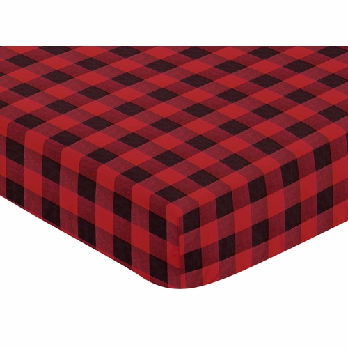 Lumberjack Collection Crib Sheet - alt image 2