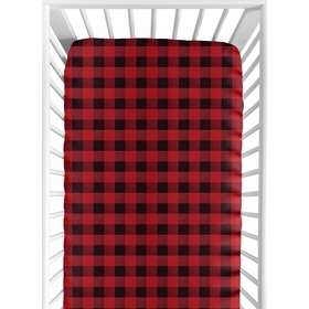 Lumberjack Collection Crib Sheet