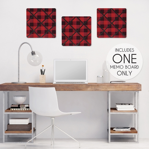 Lumberjack Collection Fabric Memo Board - alt image 1