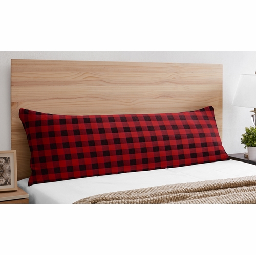 Lumberjack Collection Full Length Body Pillow Cover - alt image 1