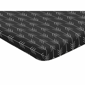 Lumberjack Collection Mini Crib Sheet - Arrow Print