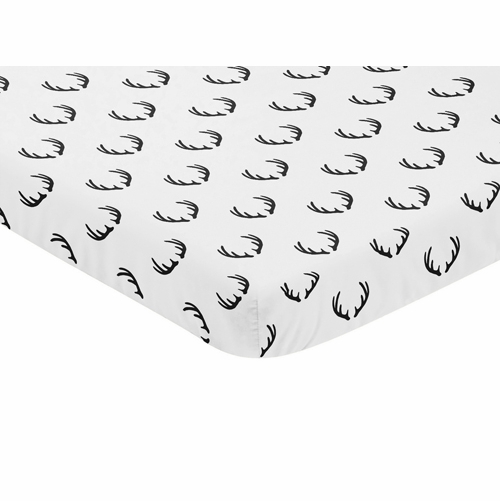Lumberjack Collection Mini Crib Sheet - Deer Print