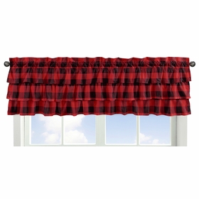Lumberjack Collection Tiered Window Valance