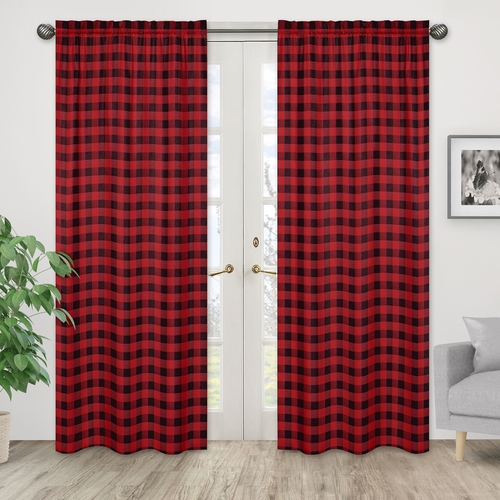 Lumberjack Collection Window Panels - Set of 2 - alt image 1