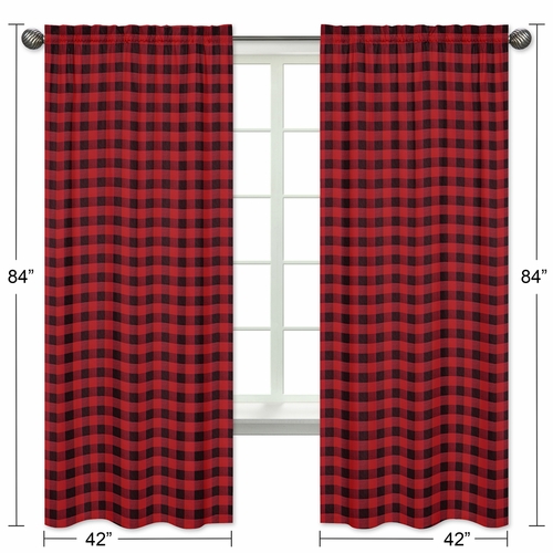 Lumberjack Collection Window Panels - Set of 2 - alt image 4
