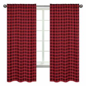 Lumberjack Collection Window Panels - Set of 2