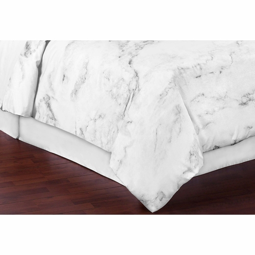 Marble Black and White King Bedding Collection - alt image 3