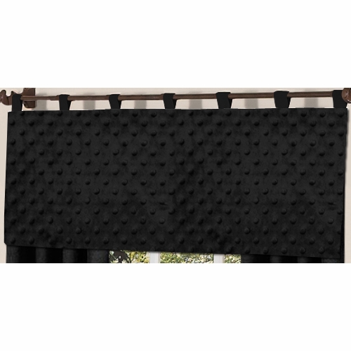 Minky Dot Black 11 Piece Bumperless Crib Bedding Collection - alt image 2
