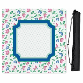 Mint Green Jester Collection Mahjong Mat for Table - Shipped Rolled