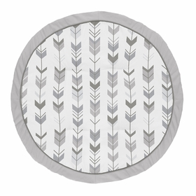 Mod Arrow Grey and White Collection Playmat