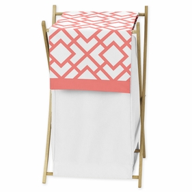 Mod Diamond Coral and White Collection Hamper