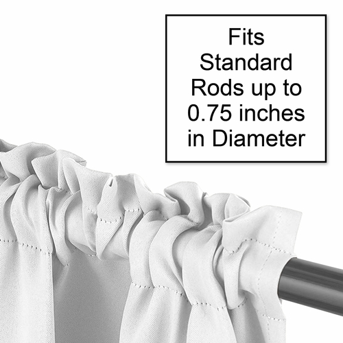 Mod Diamond Coral and White Collection Window Valance - alt image 1