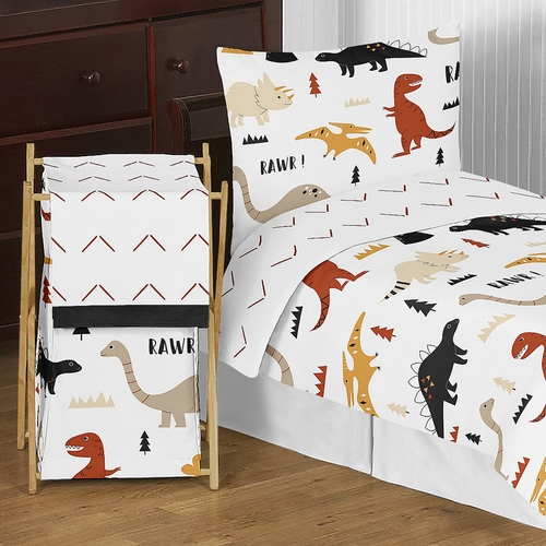 Mod Dinosaur Black and Orange Collection Hamper - alt image 1