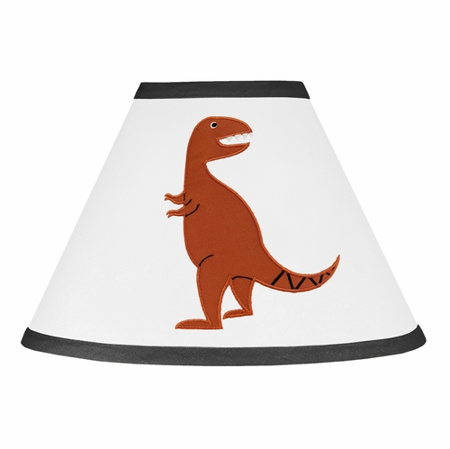 Mod Dinosaur Black and Orange Collection Lamp Shade