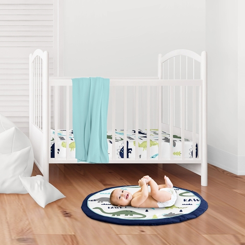 Mod Dinosaur Blue and Green Collection Playmat - alt image 1
