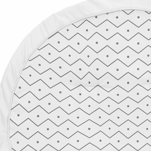 Mod Dinosaur Blue and Green Collection Playmat - Geometric Print - alt image 2