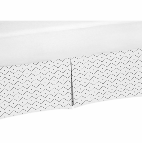 Mod Dinosaur Blue and Green Collection Twin Bed Skirt