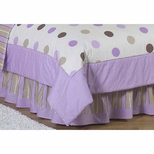 Mod Dots Purple Full/Queen Bedding Collection - alt image 2