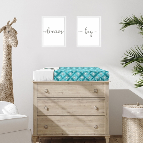 Mod Elephant Collection Changing Pad Cover - alt image 1