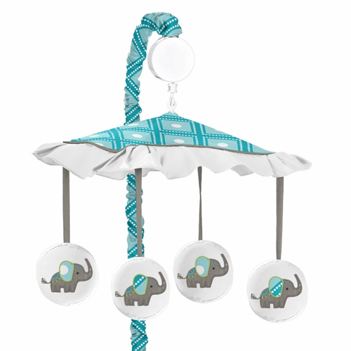 Mod Elephant Collection Musical Mobile
