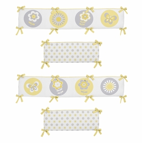 Mod Garden Collection Crib Bumper Pad