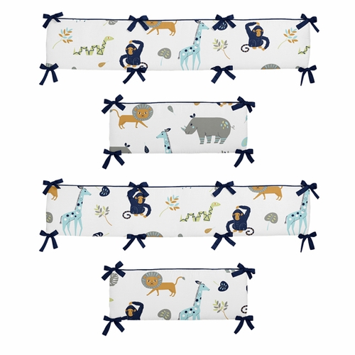 Mod Jungle Collection Crib Bumper Pad