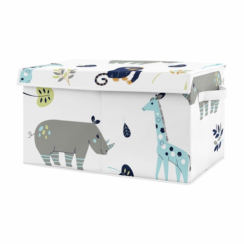 Mod Jungle Collection Fabric Toy Bin Storage