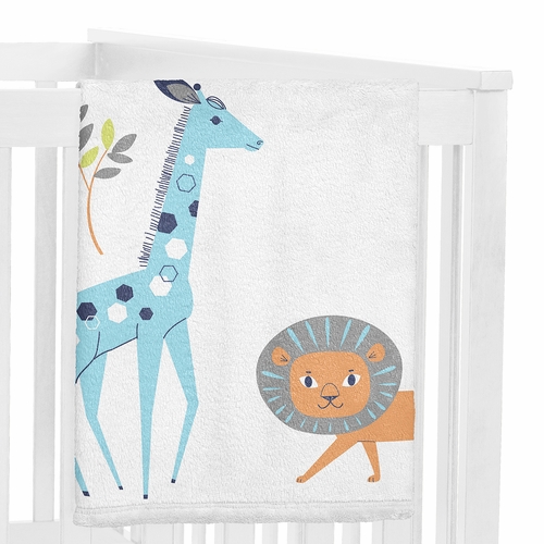 Mod Jungle Collection Monthly Milestone Baby Blanket - alt image 2