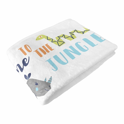 Mod Jungle Collection Monthly Milestone Baby Blanket - alt image 5