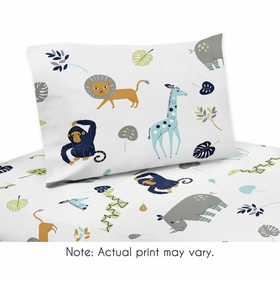 Mod Jungle Collection Queen Sheet Set