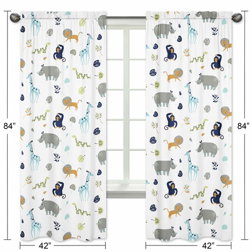 Mod Jungle Collection Window Panels - Set of 2 - alt image 4