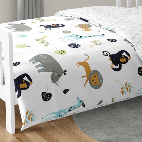 Mod Jungle Toddler Bedding Collection - alt image 5