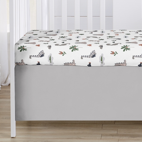 Modern Dinosaurs Collection 3 Piece Crib Bedding - alt image 4