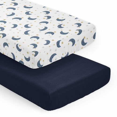 Moon Bear Collection 2 Pack Crib Sheets