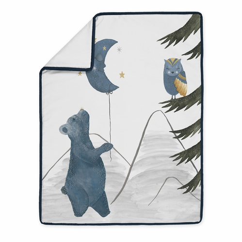 Moon Bear Collection 4 Piece Crib Bedding - alt image 2