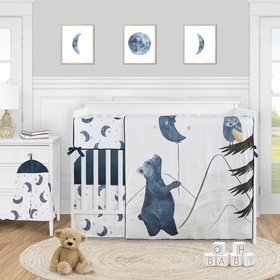 Moon Bear Collection 5 Piece Crib Bedding