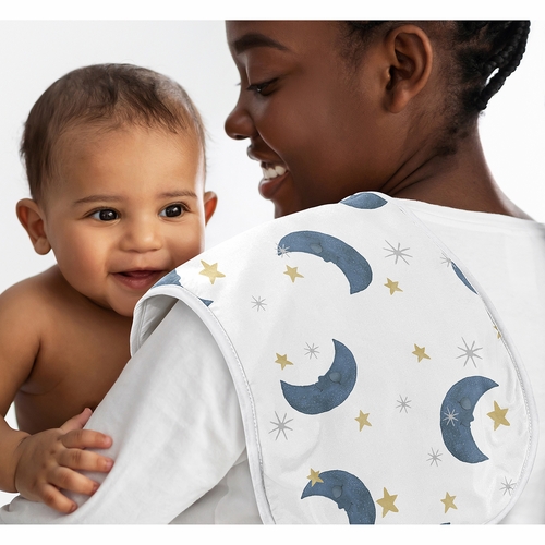 Moon Bear Collection Absorbent Burp Cloths - 3 Pack Set - alt image 1